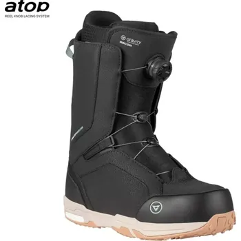 Boty na snowboard Boty na snowboard Gravity Recon Atop '25/26 - černé EU 46,5