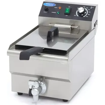 fritéza Maxima Fritéza - 10 l - 1 koš - s vypouštěcím kohoutkem | 09365228