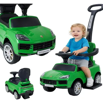 Odrážedlo Lebula Odstrkovadlo porsche cayenne 3v1 hudební auto zelená
