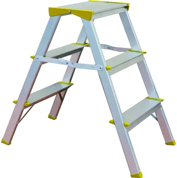 Oboustranné hliníkové schůdky ALVE EUROSTYL se zámkem TYP: 1951