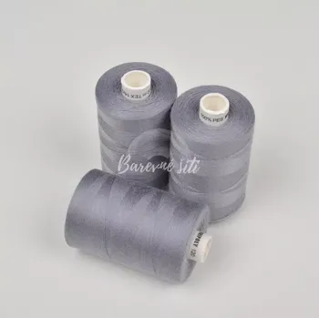 Niť Šedá Premium/ Šedý melír Premium, UNIPOL 1000m NEW (Nitě)