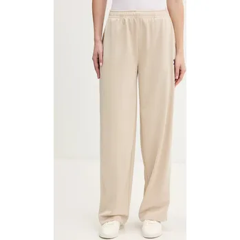 Dámské kalhoty Tepláky Tommy Jeans dámské, béžová barva, DW0DW22633 08X, vel. S