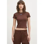 Tričko Hugo Blue Baby Tee_B 50510749 hnědá 88X, vel. XL