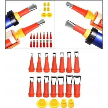 Vrták Sada špachtlí a nástavců pro nanášení a vyhlazování silikonu