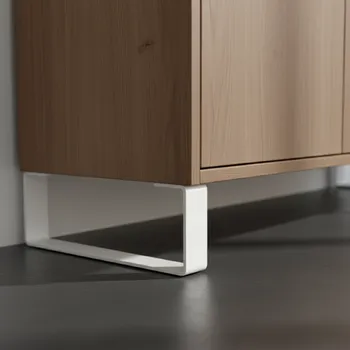 Stolová podnož Interex design Nábytková podnož THOMAS / Bílá matná 120 mm