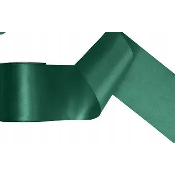 Stuha SATÉNOVÁ PÁSKA NA STUHY 25 M X 10 CM ZELENÁ LAHVOVĚ ZELEŇ STUHA