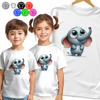 Chlapecké tričko DĚTSKÉ TRIČKO T-SHIRT - SLON – PORTRÉT PRO DĚTI VZOR - 3XS