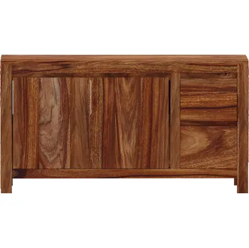 Koupelnový nábytek Indický nábytek - Skříňka pod umyvadlo Gani 130x70x45 z indického masivu palisandr Super natural