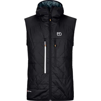 Pánská bunda Pánská Vesta Ortovox Swisswool Piz Boe Vest Men's Barva: Black Raven, Velikost: XL
