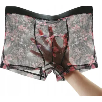 Boxerky Pánské průhledné boxerky - XXL