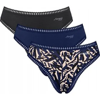 Kalhotky 3 x Dámské kalhotky sloggi GO Crush High leg C3P M