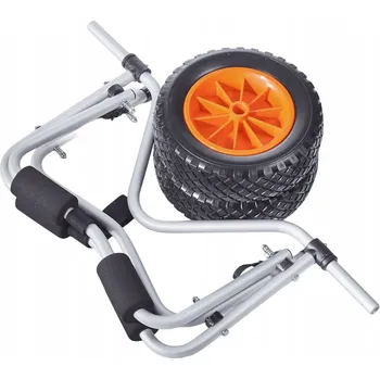 Přepravník Vozík na Kajak Nosnost 90 KG Skládací Pro Kajaky Paddleboardy SUP a Čluny Jon