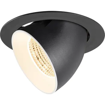 Bodové svítidlo SLV - BIG WHITE NUMINOS® GIMBLE XL Stropní vestavné svítidlo, 2700 K, 55°, černá / bílá - BIG WHITE (SLV) LA 1009871