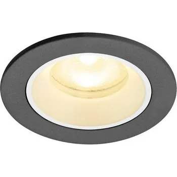 Bodové svítidlo SLV - BIG WHITE NUMINOS® XS Stropní vestavné svítidlo, 3000 K, 55°, IP20, kulaté, černé / bílé - BIG WHITE (SLV) LA 1009296