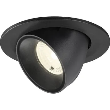 Bodové svítidlo SLV - BIG WHITE NUMINOS® GIMBLE S Stropní vestavné svítidlo, 4000 K, 40°, IP20, kulaté, černé - BIG WHITE (SLV) LA 1009418