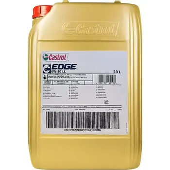 Auto-moto CASTROL Motorový olej EDGE LL 0W-30 20L CASTROL 15F9BA