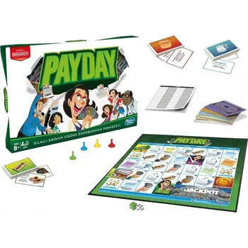 Desková hra Desková hra Monopoly PAYDAY Hasbro