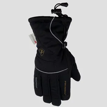 Cyklistické rukavice rock machine rukavice POLEDNIK FROST zimní černé Velikost: S