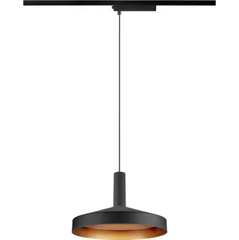 Bodové svítidlo SLV - BIG WHITE LALU® SET 1~ závěsné svítidlo, základna LED, TETRA 24, PHASE, délka závěsu 200 cm, 2700/3000 K, 40°, černá - BIG WHITE (SLV) LA 1010799