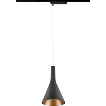 Bodové svítidlo SLV - BIG WHITE LALU® SET 1~ Závěsné svítidlo, LED Base, CONE 15, PHASE, délka závěsu 200 cm, 2700/3000K, 40°, černá - BIG WHITE (SLV) LA 1010797