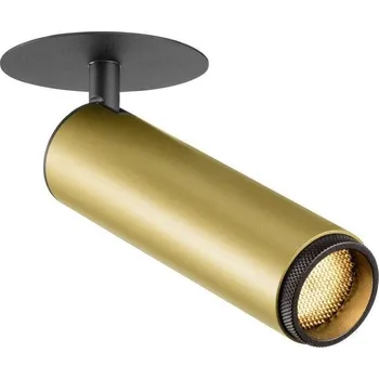 Bodové svítidlo SLV - BIG WHITE GRIP! M Stropní vestavné svítidlo, PHASE, 3000 K, 42°, IP20, válcové, zlaté / černé - BIG WHITE (SLV) LA 1009091