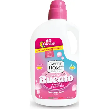 Prací prostředek SWEET HOME Tekutý prací prostředek SILK DROPS 3000 ML