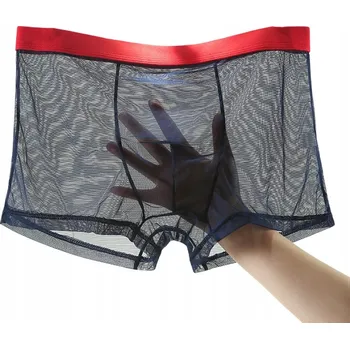Pánské oblečení Pánské průhledné boxerky - L