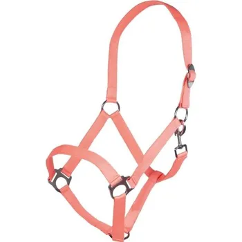 Ohlávka HKM Stars Eco Softice neon coral PONY