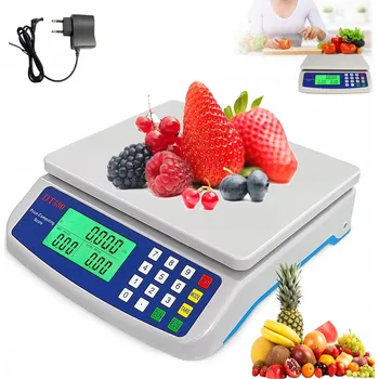 Kuchyňská váha PŘESNÁ KUCHYŇSKÁ VÁHA DOMÁCÍ ELEKTRONICKÁ TARA LCD POHODLNÁ 30KG A 1G