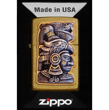 Zapalovač Zapalovač ZIPPO BOND AZTEC MAN
