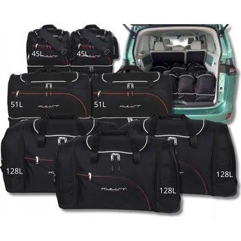 Organizér do auta SADA TAŠEK KJUST PRO VW ID. BUZZ EV 2022- 7 KS