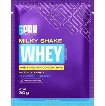 Protein Protein syrovátkový koncentrát - WPC BALENÍ 6 KUSŮ Nutrition prášek 30 g čokoládová příchuť