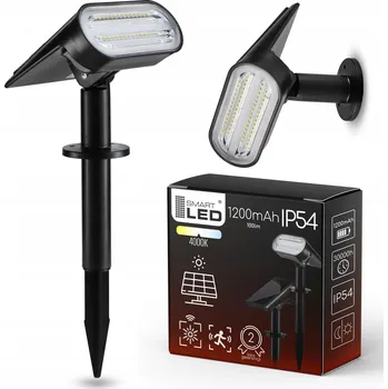 Venkovní osvětlení Solární lampa zapichovací Smartled černá 29,5 cm 1 ks