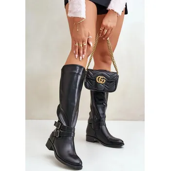 Dámské kozačky Elegantní dámské kozačky s pásky Step in style, 38 i240_199859_2:38