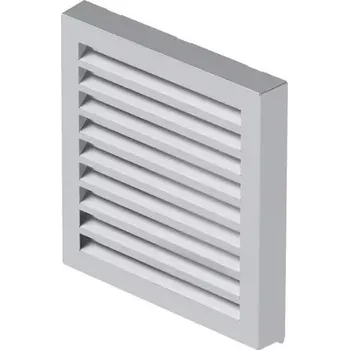 Venkovní osvětlení Zehnder Venkovní mřížka pro montáž na stěnu, nerezová ocel