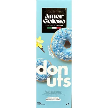 Amor Goloso Vanilkové donuty, 105g