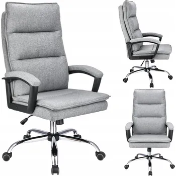 Otočná židle Jumi šedá