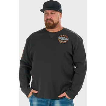 Pánské tričko Pánské triko BROOKS III LS ASPHALT / 4XL