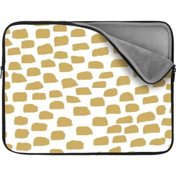 pouzdro na notebook Sablio Obal na notebook Zlaté tahy štětcem - 13"