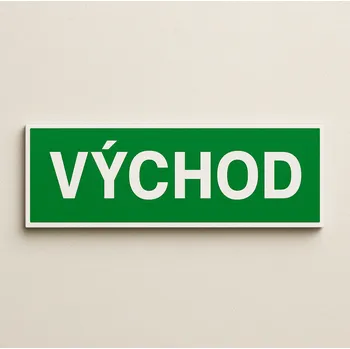 Traiva s.r.o. VÝCHOD Verze: Samolepka 200 x 80 mm tl. 0.1 mm - Kód: 09816