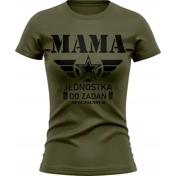 Dámské Tričko MAMA UNIT FOR SPECIAL TASKS vel M