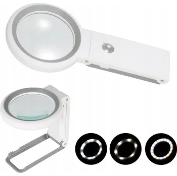 Příslušenství pro čtečku elektronické knihy LUPA SKLO PRO ČTENÍ S LED PODSVÍCENÍM 10x30x 80 mm