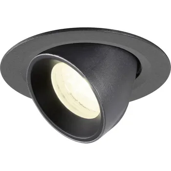 Svítidlo SLV - BIG WHITE NUMINOS® GIMBLE XS Stropní vestavné svítidlo, 4000 K, 40°, IP20, kulaté, černá - BIG WHITE (SLV) LA 1010065