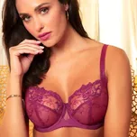 Podprsenka nevyztužená plného střihu LISE CHARMEL (BCH2872-13), Velikost 85F, Barva vínová