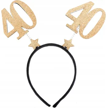 Klasická Čelenka Santex zlatá barva univerzální