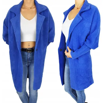 Dámský kabát Soprato dámský kabát oversize 71008 přechodný podzim zima univerzální