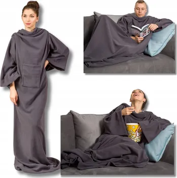 deka Fleecová deka Froster 145 cm x 205 cm šedá