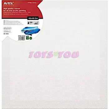 Malířské plátno Plátno malířské Artix 40x40cm 280g/m2