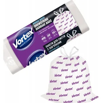 Pytle na odpadky Pytle na suťový suť Vortex 40l 20 ks