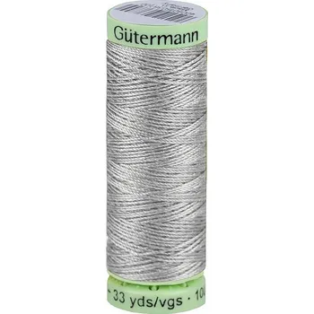 Nit Polyesterové nitě Gütermann Jeans návin 30 m, střední, 038 šedá světlá